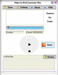 Convert Video to iPod screenshot